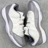 2024Kasut Wanita Kasut Lelaki Air Jordan AJ11 Retro Low Men Women Unisex Professional Running Shoes Cushioning Sports Low-Top Casual Jogging