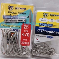 Pioneer SS1930 O'Shaughnessy hook Stainless steel hook mata kail pioneer SS 1930ss
