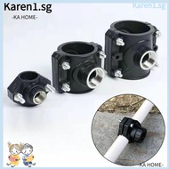 KA Water Pipe Drain Valve, Pipe Fittings Water pipe renovation Clamp , Useful 32-50mm Repair Quick Connection Tool