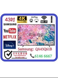 43吋 SamsungQ61B QLED 4K Smart TV📺 # TV / 電視 / 三星