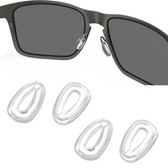 Saybye 2 Pairs Replacement Nose Pads for Oakley Feedback OO4079/Holbrook Metal OO4123/Gauge 6 OO6038