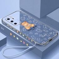 Phone case to samsung j2 prime samsung g530 samsung j4 plus samsung j6 prime samsung j7 samsung j7 prime samsung j7 2017 samsung j730 teddy bear case camera protection with lanyard