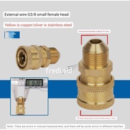 1/ 4 inch quick connect & G3/8 male thread adapter