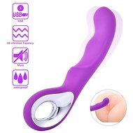 10 Frequency AV Vibrator G Point Master Usb Charging Dildo Vibrator Adult Toys Female Masturbator Cl