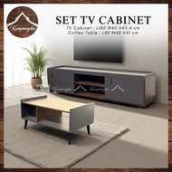 Kampungku 6ft TV Cabinet / Rak TV / Meja TV / TV Console Modern Minimalist