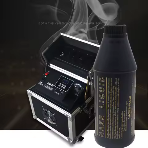 Haze Liquid 600W Haze Machine Fog Liquid 1L/Bottle Special Use For Haze Machine Party Disco KTV Wedd