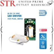 Daiyo LD 93 8-12W/13-18W/19-24W LED Driver / 5521 DC Plug 280mA