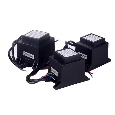 IP67 Waterproof AC 220V To AC12-24V DC12-24V LED Driver Toroidal Transformer Power Adapter EU Plug C