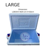 STYRO BOX / POLAR ICE CHEST SMALL / FISH BOX / ICE BOX / COOLER
