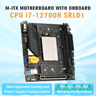 [Kkde] Erying M-ITX เดสก์ท็อปชุด Moederbord พบกับ Ingebouwde Cpu Core Interpose Kit I7 12700H Srld1 