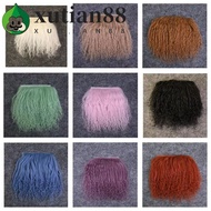 XUTIAN BJD Hair Row, Fake Hair Hair Raw Synthesis BJD Hair Wefts, DIY Hair For Dolls Hair Wefts Wig 