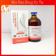 Calcium B12 100ml-Phòng Bại Liệt-Yếu Chân-Thiếu Máu Trên Gà Đá - calcium b12