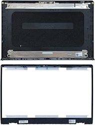 LTPRPTS Replacement Laptop LCD Back Cover Top Case Rear Lid Front Bezel Frame for Dell Inspiron 15 3