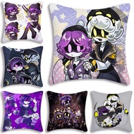 M-Murder D-Drones Pillow Covers Cartoon Sofa Decorative Home Double-sided Printing Short Plush Cute 