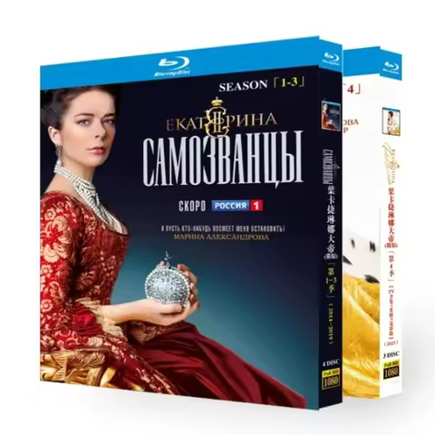 Ekaterina Season 1-4 Blu-ray Disc BD DVD