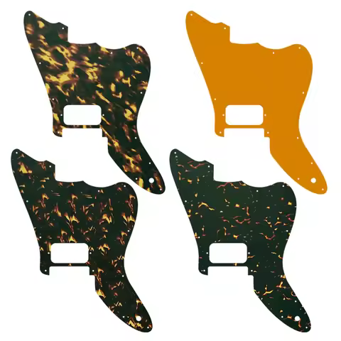 Fei Man Custom Guitar Parts - For，US Custom Fender Squier Jagmaster Guitar Pickguard Multicolor Choi