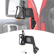 for Jeep JL Front Door Side Holder for Jeep Wrangler JL JLU 2018 up for Gladiator JT 2020 up Black A