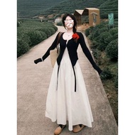 2026 French High-End White Sling Dress Women Spring Summer 2025 New Style Korean Style Classy Wear L