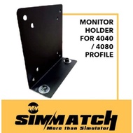 🔥SHIP FROM KL🔥 READY STOCK 🔥SIMMATCH Monitor Bracket For 4040 / 4080 aluminium Profile vesa 75/100mm