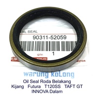 Rear Wheel Oil Seal Kijang Futura T120SS Taft GT Innova in 52x65x9 sil 3K 4K 5K Super 7K Capsule