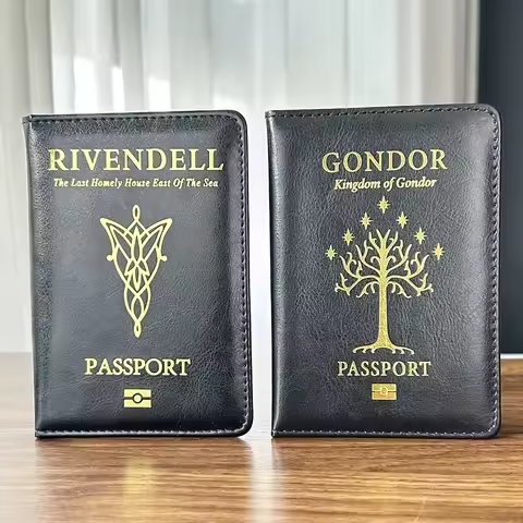 Travel Accessories rivendell Passport Holder arwen evenStar Passport Cover Tree of Life Gondor Passp
