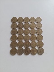 香港:前殖民地:(小一元硬幣):女皇頭:全部1979年:(平賣):共30個