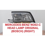 MERCEDES-BENZ W202  HEAD LAMP ORIGINAL (BOSCH) (RIGHT)
