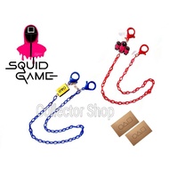 Squid game Mask chain Sunglasses rope Hanging Rope tali mask