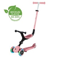 GLOBBER - Go Up Active Lights 可摺疊炫光滑板車 - 粉紅 / 深紛紅