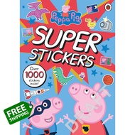 Add Me to Card ! >>>> Peppa Pig Super Stickers Activity Book Paperback หนังสือภาษาอังกฤษ พร้อมส่ง