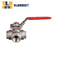 TLD Universal Valve High Platform 316/CF8M Material T-Type High Pressure Tee Ball Valve Selected Qua