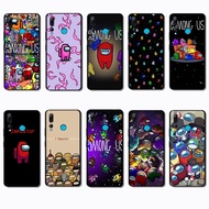 for Huawei Y6s Y6 Pro Y7 Y9 Prime J10 Among Us Black edged TPU phone case | showcasing the original 