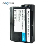 Proocam EN-EL15 Nikon Battery battery for Nikon D7100, D600, D800, D800E Nikon D800 Nikon D800E