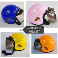 READY STOCK Helmet Budak/Children Helmet Kids NS88 with Bogo Visor (Ada Sirim)
