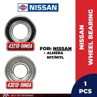 NISSAN Front & Rear Wheel Bearing For Nissan Almera N17 N17L (40210/43210-1HM0A)