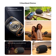 Yesido Bluetooth Speaker Outdoor 20W High Power Waterproof Portable Colorful Lights Wireless Speaker