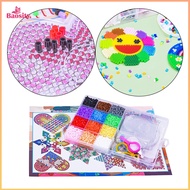 Fuse Beads Craft Kit Hama Beads Colorful Puzzles Toys with Pegboards Ironing Paper Children Gift DIY