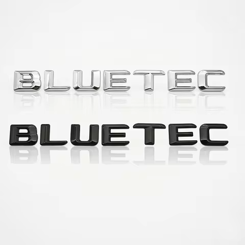 3D ABS BLUETEC Car Emblem Badge Sticker For Mercedes Benz W212 W166 ML350 GL350 E350 Diesel Trunk Lo