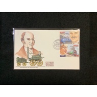 1986 Bequia (Grenadines Of St. Vincent)Leaders Of The World Series-Trains-Coronation Class & Battle 