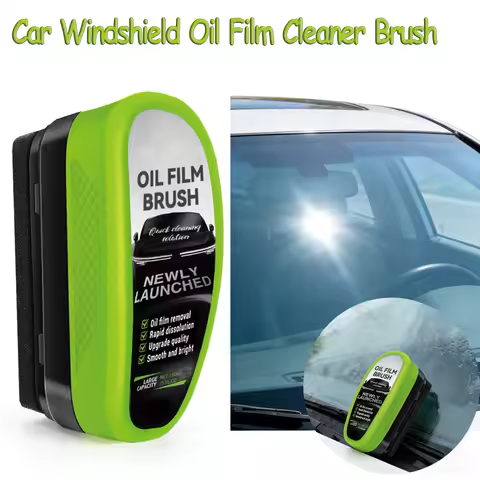 Automotive Oil Film Cleaning Brush Car Glass Oil Film Cleaner Window oil film Cleaner Brushglass Cle