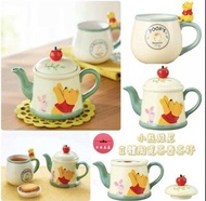 現貨🌟日本直送🇯🇵✈️小熊維尼立體陶瓷茶壺茶杯