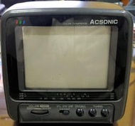 國產 Acsonic 憶聲 Action 愛心 6吋 CRT 映像管小電視