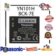 Lumix Panasonic Battery Pack Model DMW-BC7E 3.6V 680mAh 2.5Wh Rechargeable Li-ion Battery YN101H BCK