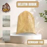 HALAL GELATINE POWDER 1 KG GELATIN POWDER/