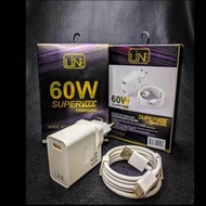 CHARGER LINARY 002 60W | MICRO MICRO MICRO | TYPE-C | TRAVEL CHARGER | CHARGER | FAST CHARGE