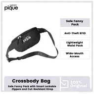 The Gelato Pique Foldable Crossbody Bags black