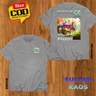 SULTAN KAOS DEWASA DAN ANAK MOBILE LEGEND DIGGIE UNDERWOOD STEWARD BAJU ML DIGGIE SUPPORT TSHIRT MLB