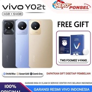 Vivo Y02T 4/64 Gb | Vivo Y 02T - Y 02 T Ram 8/64 Gb Garansi Resmi Vivo Terlaris,Termurah,Bergaransi,
