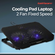 MC Cooling Pad Laptop 2 Fan Fixed Speed Cooling Pad Cooler Van Laptop Fan Gaming Cooling Pad Laptop 