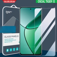 Cường lực Gor OSCAL TIGER 12 trong suốt trơn mượt chất kính đẹp hạn chế vân tay
